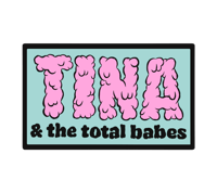 Tina & the Total Babes embroidered patch
