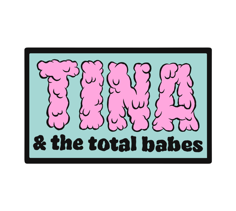 Image of Tina & the Total Babes embroidered patch