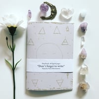 Image 1 of Large Notebook *Moon & the 4 elements*