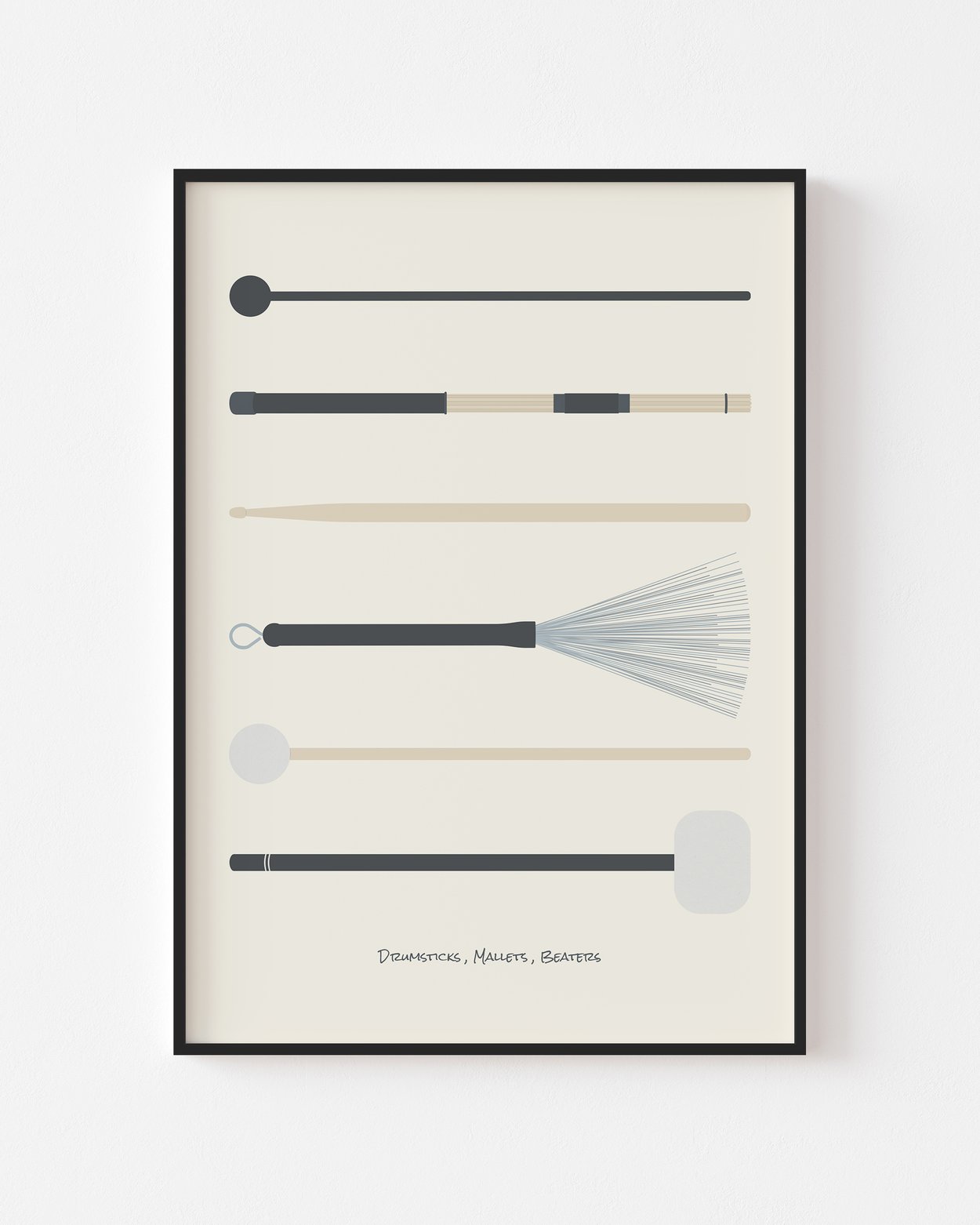 Image of Drumstick Print
