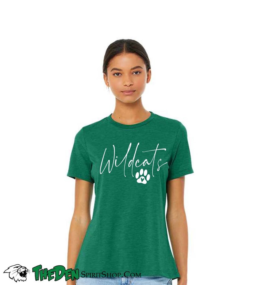 Image of Women’s Relaxed Fit Triblend Tee - Green