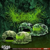 Image of Officially Licensed Gorepot "Weed" and "Bud" Full Color All Over Print Snapbacks!!