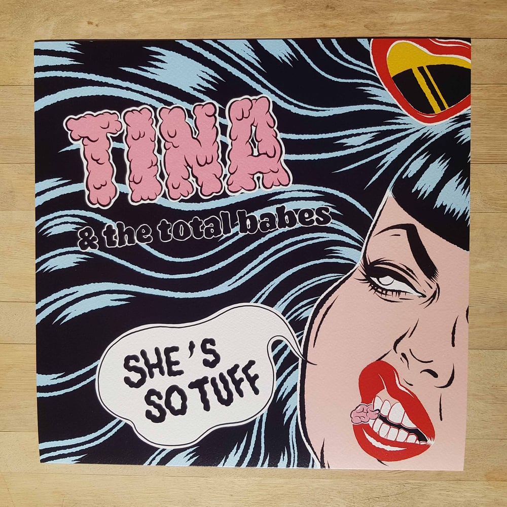 Image of Tina & the Total Babes "She's So Tuff" LP - COLLECTOR BUNDLE!