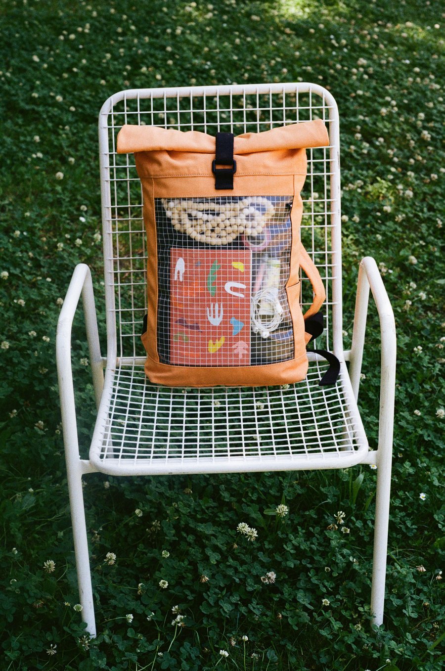 Image of NEUER RUCKSACK // ROLLTOP ORANGE // INVISIBLE SHELL // FAIX