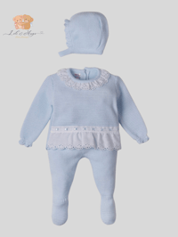 Newborn knitted set 