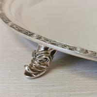 Image 3 of Irish Silver Ornate Tray with special 'Celtic Torc' Hallmark