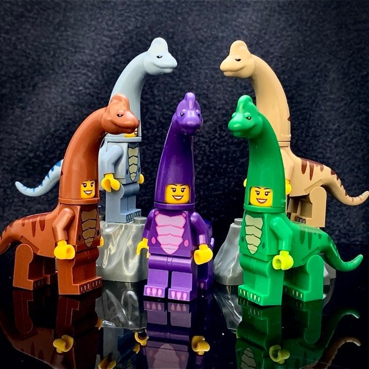 BRACHIOSAURUS! Assorted colors - LIMITED TIME ONLY | Crazy Bricks