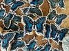 Mosaic Butterfly Waterproof Vinyl Sticker 