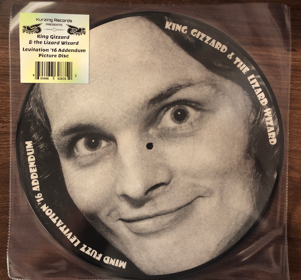 KGLW, Mind Fuzz Levitation '16 Addendum 12" Pic Disc (Saxy Amby Edition)