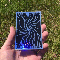 GOOD HUMAN HOLOGRAPHIC STICKER