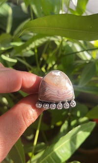 Image 3 of Laguna Lace Agate Flower Ring