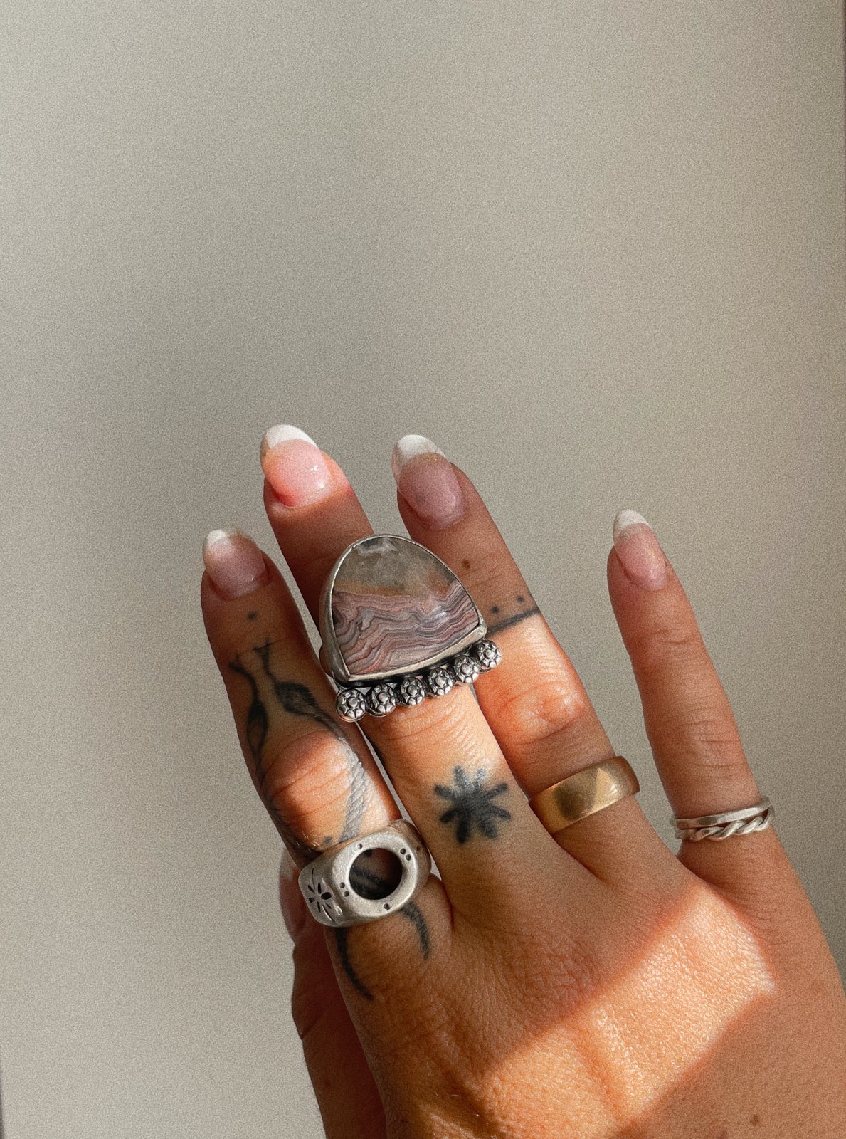 Laguna Lace agate orders ring