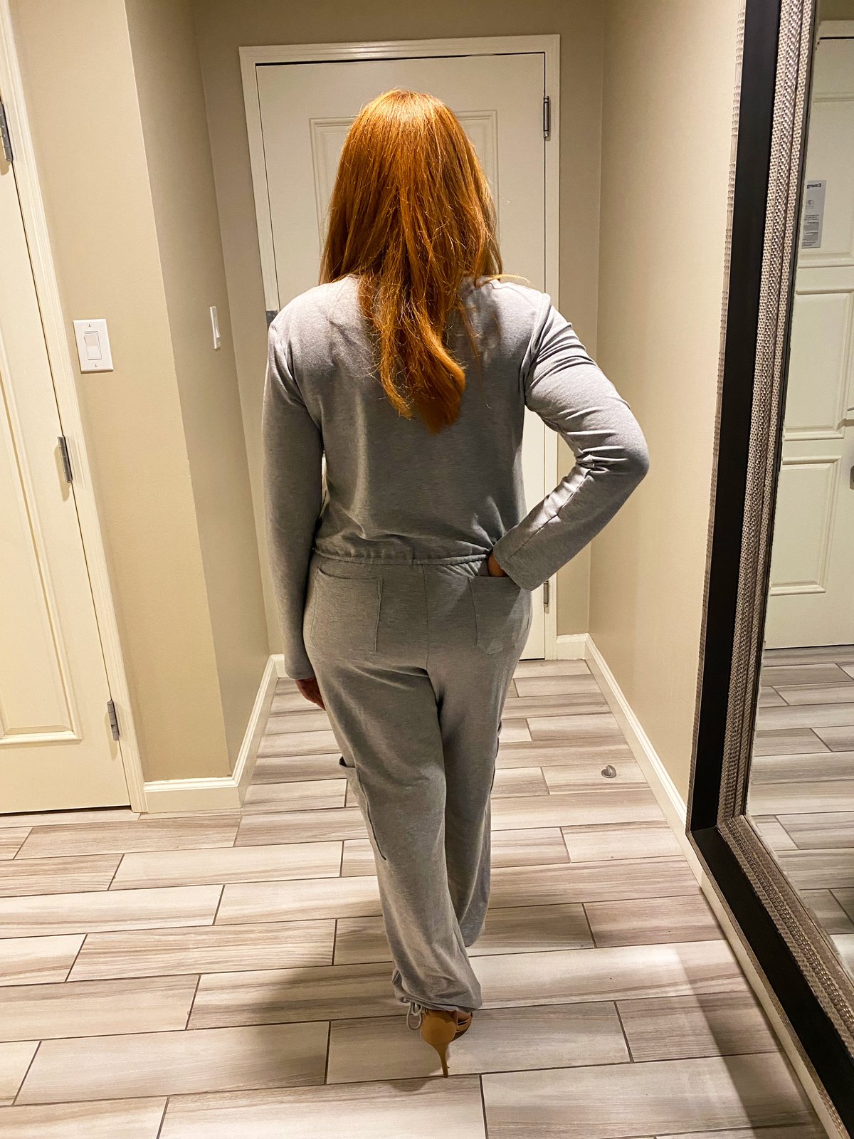 Image of loungewear jumpsuit
