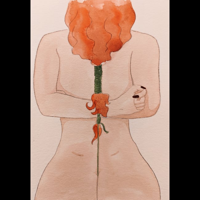 Havana Shibari Watercolor 