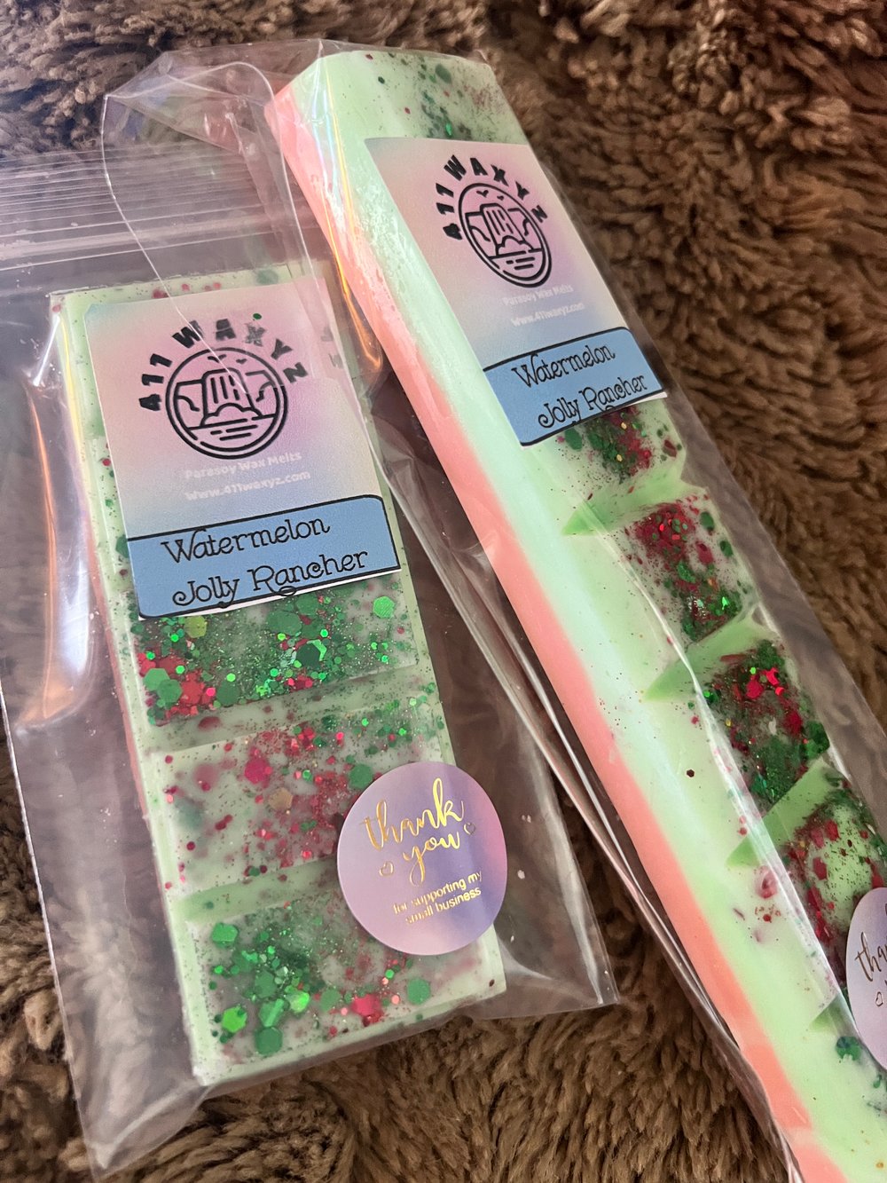 Image of Duos- Long Wax Melt Snap Bar & Mini Snap Bar