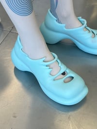 Image 2 of Grape x Yvmin Chunky Platform Shoes"Ripple"
