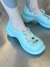 Grape x Yvmin Chunky Platform Shoes"Ripple"