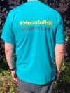 Unisex Breathable Sports T-shirt - Turquoise