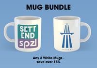 MUG BUNDLE - 2 x White Mugs