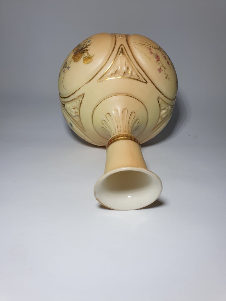 Image of Royal Worcester Panelled Vase