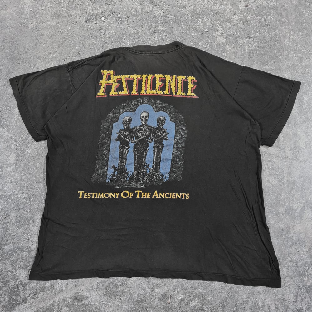 *Rare* Pestilence 1991 'Testimony Of The Ancients' T-Shirt