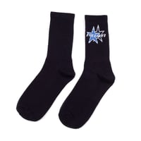 Image 1 of Socks Stars Black.