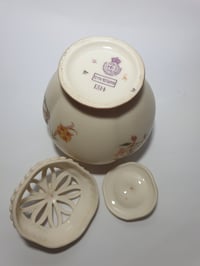 Image 5 of Royal Worcester Randolph Rose Jar and Covers