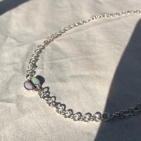 Image 1 of DOUBLE OPAL NECKLACE