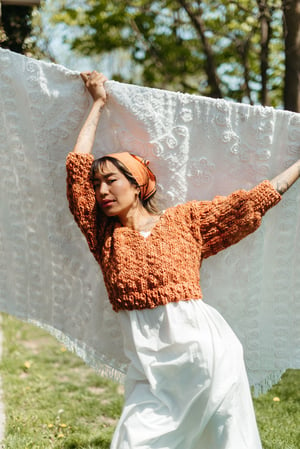 Image of Dryden Sweater of Merino thick & thin