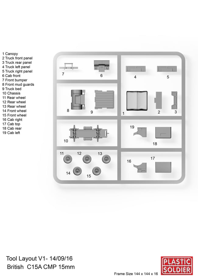 British & Commonwealth CMP 15cwt Truck (WW2V15030)