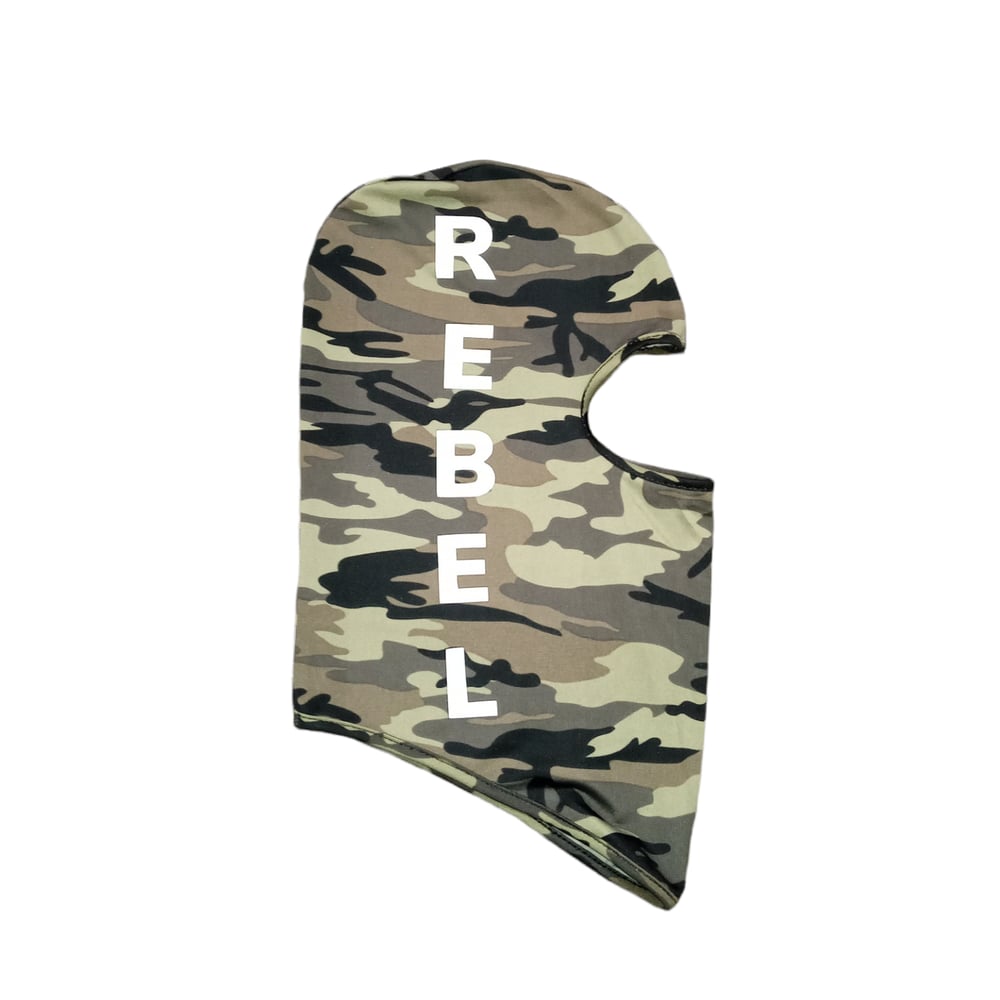 Image of Rebel " Camouflage " Balaclava Mask 