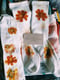 Image of chaussettes fleurs de coreopsis