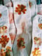 Image of chaussettes fleurs de coreopsis 