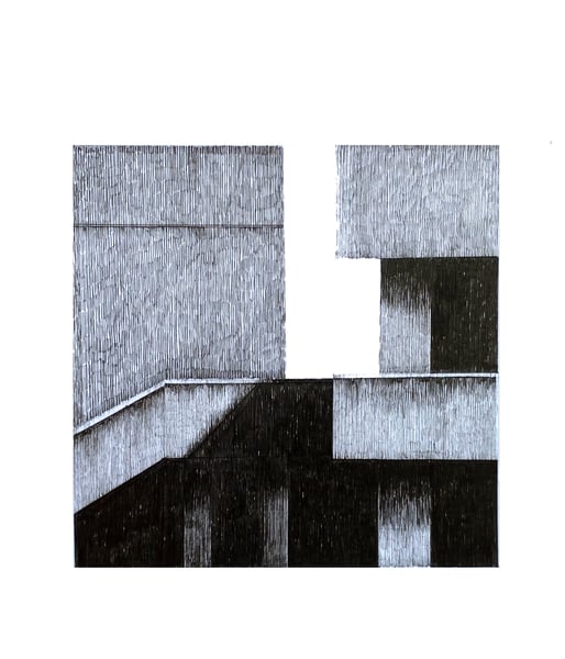 Image of Concrete Angles No 2. (Original drawing)