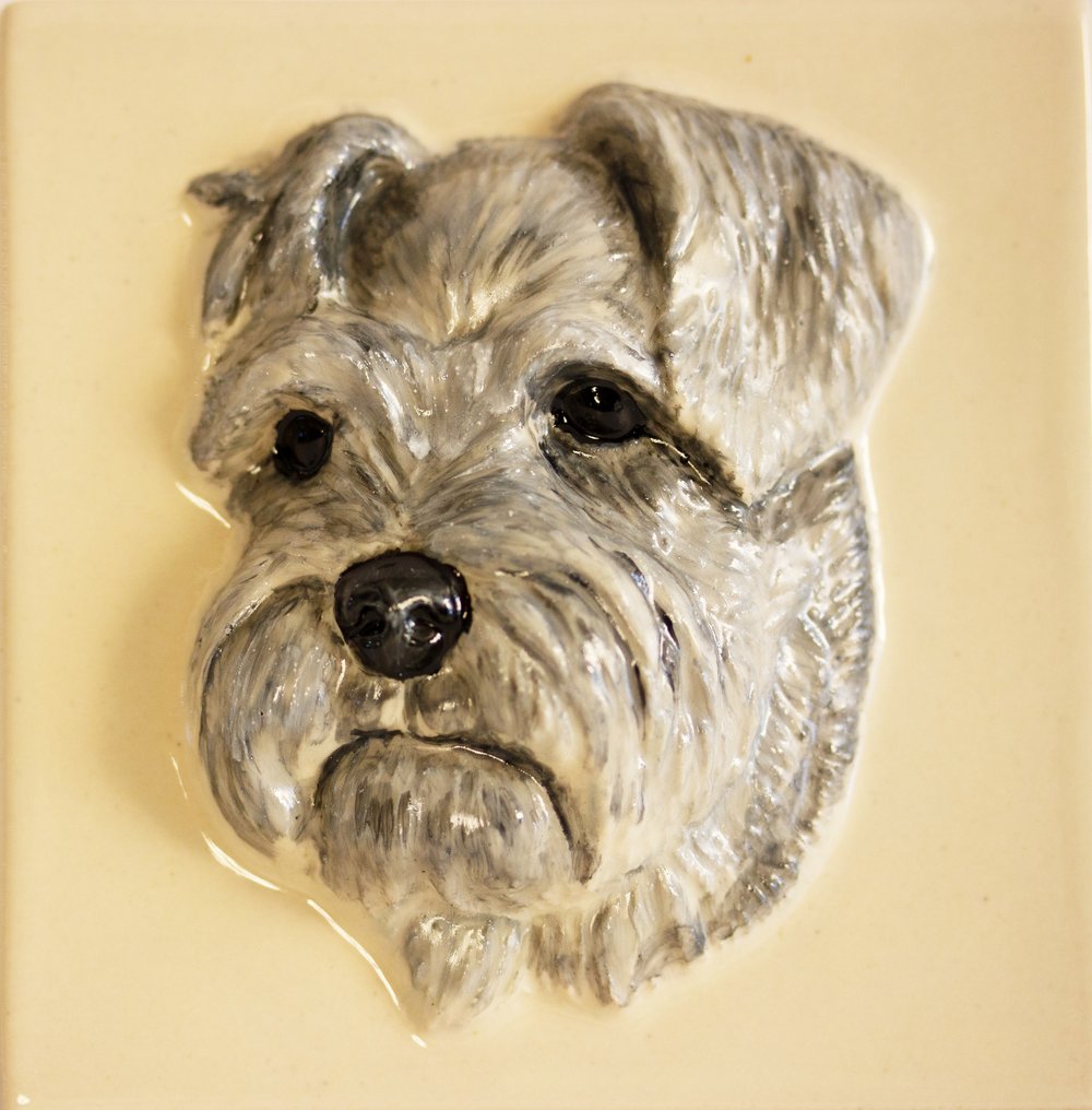 Image of Schnauzer Dog Tile