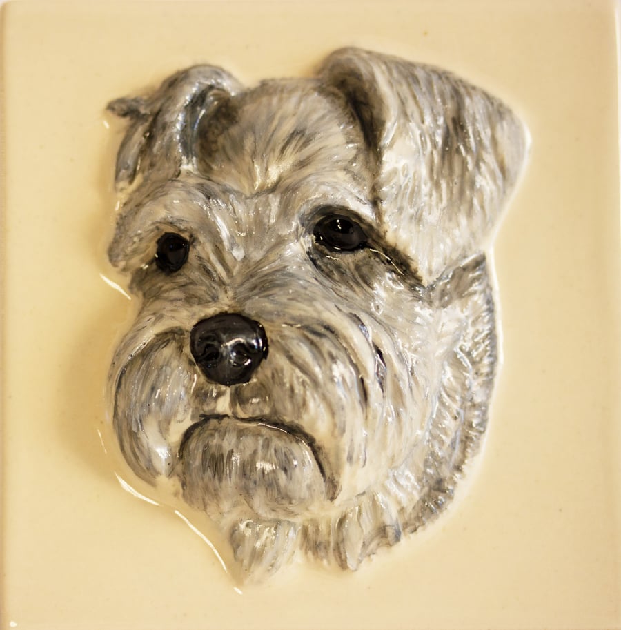 Image of Schnauzer Dog Tile