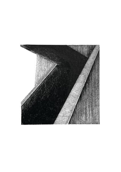Image of Concrete Angles No 3. (original drawing)