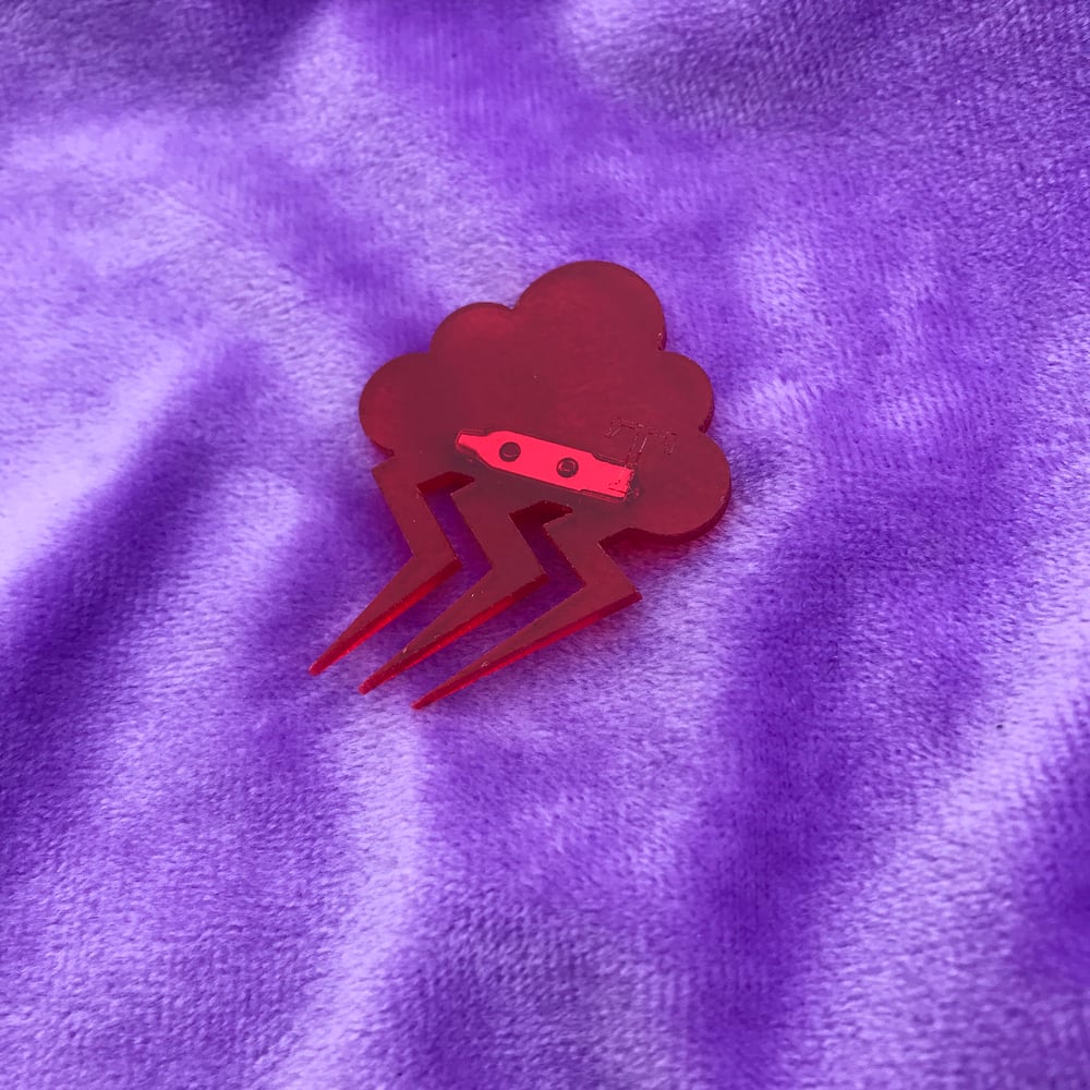 RED STORM pin