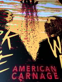Image 2 of Nick Cave & Warren Ellis American Carnage VIp Tour posters