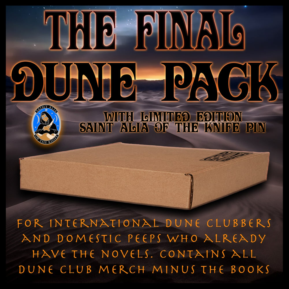 FINAL DUNE PACK + SAINT ALIA PIN PRE-SALE (International and Domestic)
