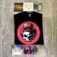 Image 1 of BLACK BONES T-SHIRT & CD 