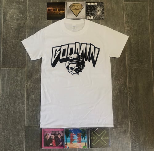 Image of WHITE BONES T-SHIRT & CD