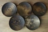 Stained pine dish