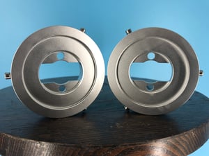 Image of Burlington Recording AEG-NAB Aluminium HUB-ADAPTER for Spindle Plates (Pair)