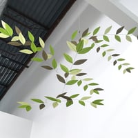 Image 3 of LARGE "Original Leaf" Stylized Leaf Mobile