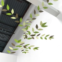 Image 4 of LARGE "Original Leaf" Stylized Leaf Mobile