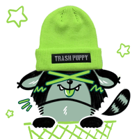 Image 1 of Acid Trash Puppy Beanie