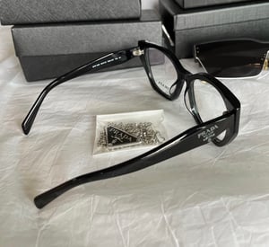 Image of (ITEM NOW ON HOLD) Black PRADA PR 18WV Glasses / Frames / Blue Light 