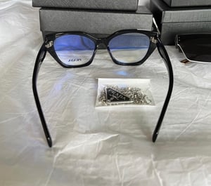 Image of (ITEM NOW ON HOLD) Black PRADA PR 18WV Glasses / Frames / Blue Light 