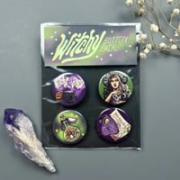 Image 1 of Witchy Button 4-Pack